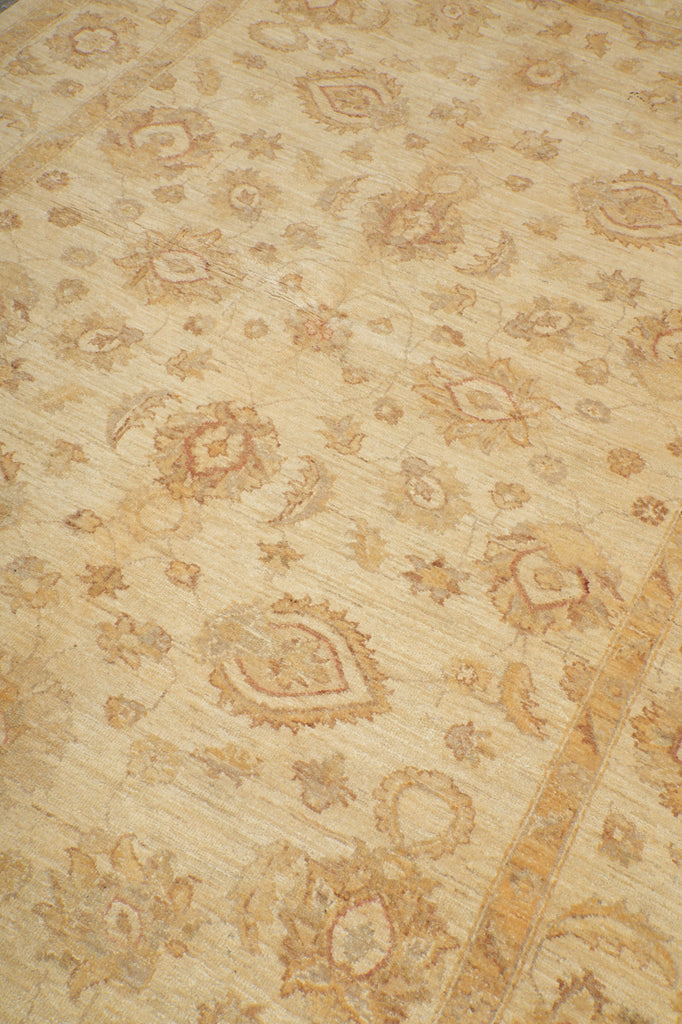 6 x 8.8 Beige Chobi Peshawar Rug 20254