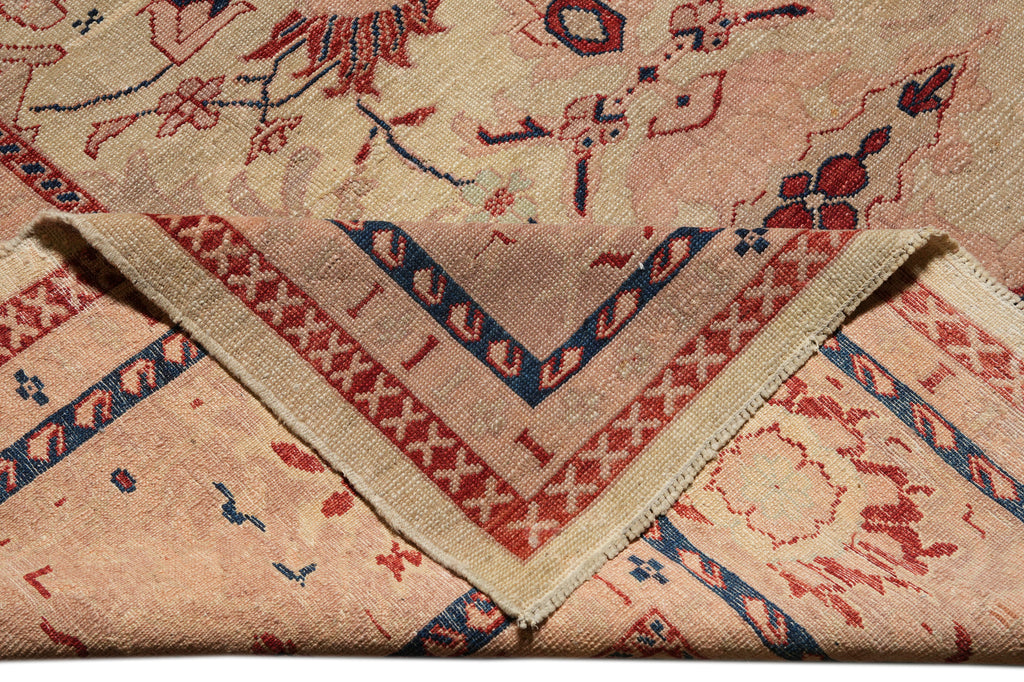 10 x 11.9 Amazing Oushak Rug Light Green Low Pile #F-4313