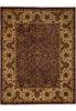 Load image into Gallery viewer, 7.7 x 9.4 Great Quality Jaipur Rug Burgundy Gold Fine Weave 