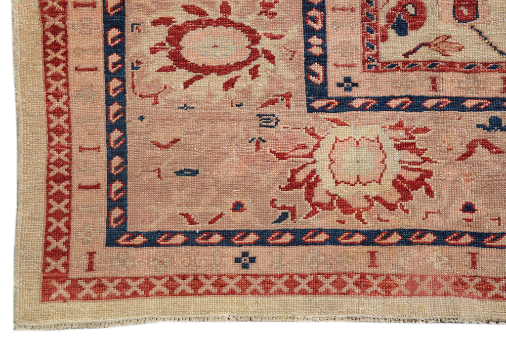 10 x 11.9 Amazing Oushak Rug Light Green Low Pile #F-4313