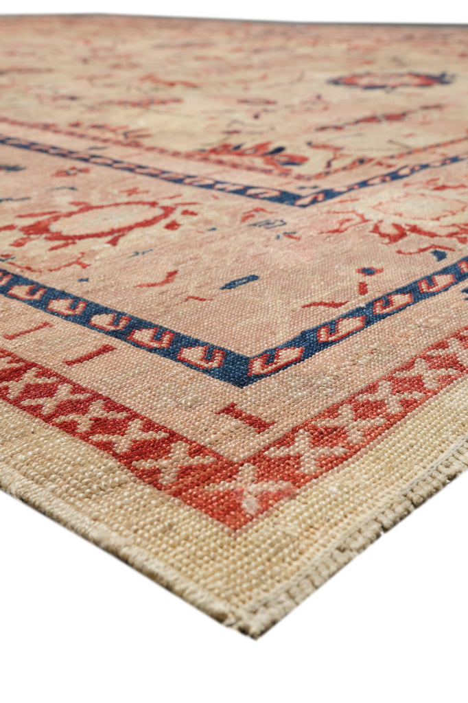 10 x 11.9 Amazing Oushak Rug Light Green Low Pile #F-4313