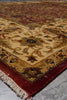 Load image into Gallery viewer, 7.7 x 9.4 Great Quality Jaipur Rug Burgundy Gold Fine Weave #PIX-804-63