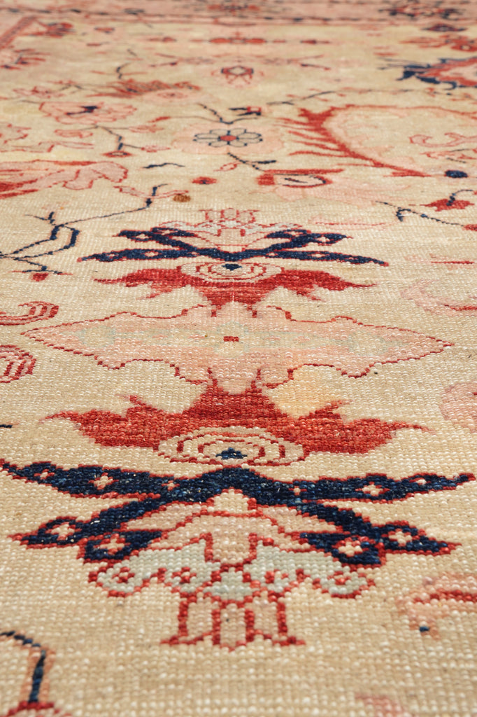 10 x 11.9 Amazing Oushak Rug Light Green Low Pile #F-4313