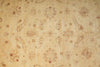 Load image into Gallery viewer, Beige vintage wallpaper with a faded floral and botanical pattern in muted brown and tan tones.