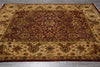 Load image into Gallery viewer, 7.7 x 9.4 Great Quality Jaipur Rug Burgundy Gold Fine Weave #PIX-804-63