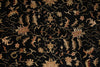 Load image into Gallery viewer, 10 x 14 Traditional Handmade Black Vegetable Dyed Chobi Rug 71008
