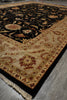 Load image into Gallery viewer, 10 x 14 Traditional Handmade Black Vegetable Dyed Chobi Rug 71008
