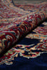 Load image into Gallery viewer, 10 x 13 SIGNED Royal Navy Blue Signed Persian Kerman Rug-Iran CLASSIC FORMAL TRADITIONAL IRAN #PIX-12958