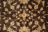 Load image into Gallery viewer, 6 x 9 Brown Zigler Chobi Peshawar Rug Dark Brown 20245