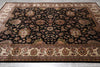 Load image into Gallery viewer, 8 x 10 Black Jaipur Rug Quality Wool Black #PIX-10111