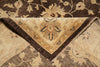 Load image into Gallery viewer, 6 x 9 Brown Zigler Chobi Peshawar Rug Dark Brown 20245
