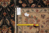 Load image into Gallery viewer, 7.7 x 10 Charcoal Black Natural Quality Wool Jaipur Rug #LA-52951