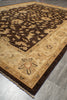 Load image into Gallery viewer, 6 x 9 Brown Zigler Chobi Peshawar Rug Dark Brown 20245