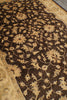 Load image into Gallery viewer, 6 x 9 Brown Zigler Chobi Peshawar Rug Dark Brown 20245