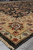 Load image into Gallery viewer, 7.7 x 10 Charcoal Black Natural Quality Wool Jaipur Rug #LA-52951