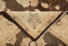 Load image into Gallery viewer, 6 x 9 Chocolate Brown Chobi Peshawar Rug 20249