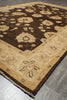 Load image into Gallery viewer, 6 x 9 Chocolate Brown Chobi Peshawar Rug 20249