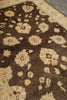 Load image into Gallery viewer, 6 x 9 Chocolate Brown Chobi Peshawar Rug 20249