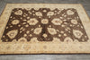 Load image into Gallery viewer, 6 x 9 Chocolate Brown Chobi Peshawar Rug 20249