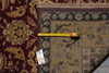 Load image into Gallery viewer, 8 x 10 Burgundy Gold Quality Handmade Rug Sale #LA-52855