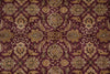 Load image into Gallery viewer, 8 x 10 Burgundy Gold Quality Handmade Rug Sale #LA-52855