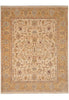 Load image into Gallery viewer, 7.11 x 10 Beige and Gold Chobi Zigler Carpet #F-4318