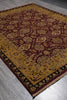 Load image into Gallery viewer, 8 x 10 Burgundy Gold Quality Handmade Rug Sale #LA-52855