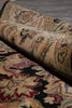 Load image into Gallery viewer, 8 x 11 English Floral Quality Jaipur Wool Rug Black #PIX-4770