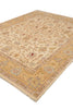 Load image into Gallery viewer, 7.11 x 10 Beige and Gold Chobi Zigler Carpet #F-4318