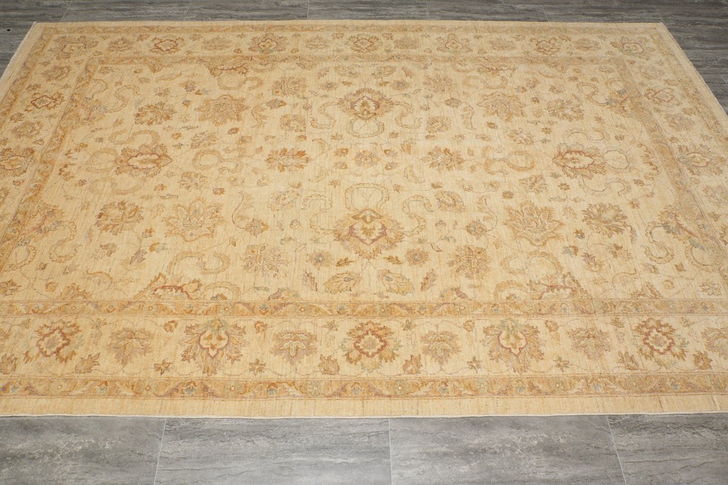 6.7 x 10 Neutral Chobi Peshawar Rug 20551