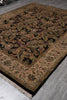 Load image into Gallery viewer, 8 x 11 English Floral Quality Jaipur Wool Rug Black #PIX-4770