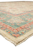 Load image into Gallery viewer, 8.1 x 10.8  Beautiful Handmade Rug Beige Green Coral Zigler Carpet #F-4319