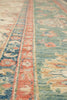 Load image into Gallery viewer, 8.1 x 10.8  Beautiful Handmade Rug Beige Green Coral Zigler Carpet #F-4319