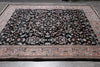 Load image into Gallery viewer, 7.9 x 9.6 Paradise Birds Design Handmade Wool Rug Black #F-4520