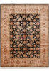 Load image into Gallery viewer, 8 x 9.9 Clearance Sale Quality Wool Hand-Knotted Agra Rug Black