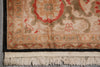 Load image into Gallery viewer, 8 x 9.9 Clearance Sale Quality Wool Hand-Knotted Agra Rug Black #PIX-14814