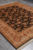 Load image into Gallery viewer, 8 x 9.9 Clearance Sale Quality Wool Hand-Knotted Agra Rug Black #PIX-14814