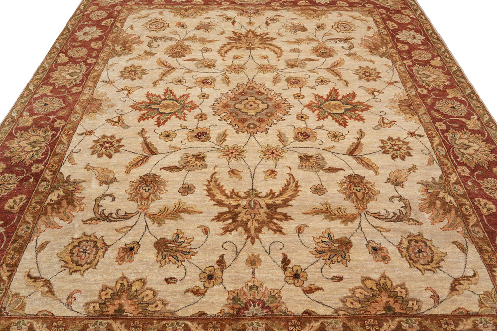 8 x 10.1 New Handmade Pakistan Chobi Peshawar Rug #F-4320