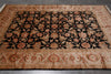 Load image into Gallery viewer, 8 x 9.9 Clearance Sale Quality Wool Hand-Knotted Agra Rug Black #PIX-14814