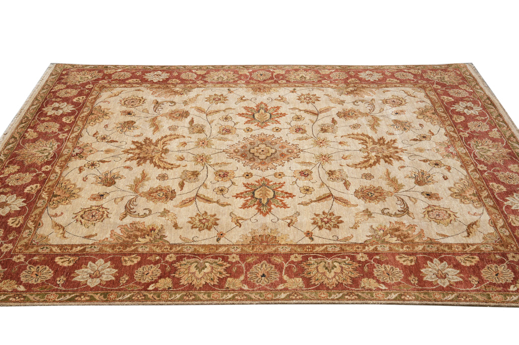 8 x 10.1 New Handmade Pakistan Chobi Peshawar Rug #F-4320