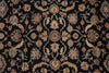 Load image into Gallery viewer, 7.9 x 9.5 Quality Hand-Knotted Jaipur Fine Wool Rug Black #PIX-12657