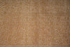 Load image into Gallery viewer, Beige damask fabric with an intricate gold floral and scroll pattern, featuring a decorative border along the bottom edge.