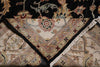 Load image into Gallery viewer, 7.9 x 9.5 Quality Hand-Knotted Jaipur Fine Wool Rug Black #PIX-12657
