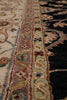 Load image into Gallery viewer, 7.9 x 9.5 Quality Hand-Knotted Jaipur Fine Wool Rug Black #PIX-12657