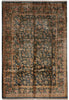 Load image into Gallery viewer, 9.6 x 13.6 Dark Emerald Green Jaipur Wool Rug