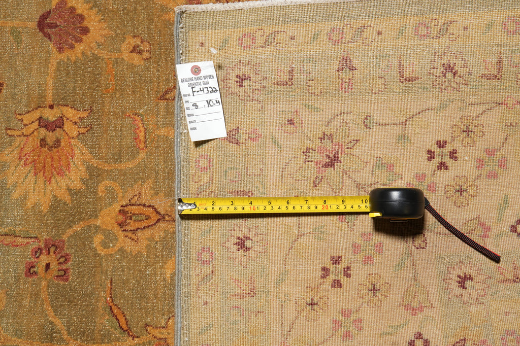 8 x 10  New Zigler Chobi Rug Handmade In Pakistan Warm Colors #F-4322