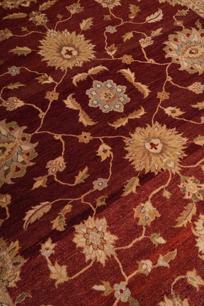 8 x 10 Quality Peshawar Ghazni Wool Rug #PIX-20560