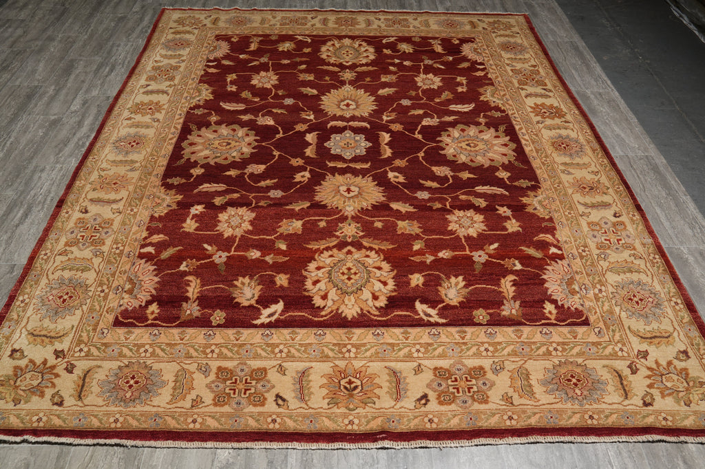 8 x 10 Quality Peshawar Ghazni Wool Rug #PIX-20560