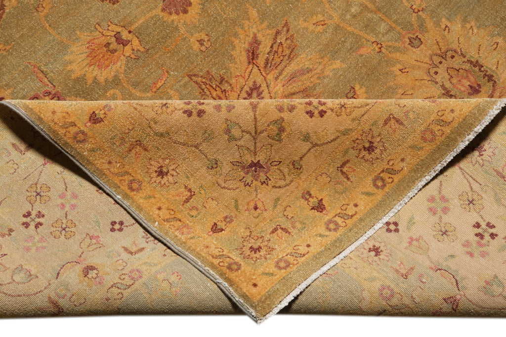 8 x 10  New Zigler Chobi Rug Handmade In Pakistan Warm Colors #F-4322