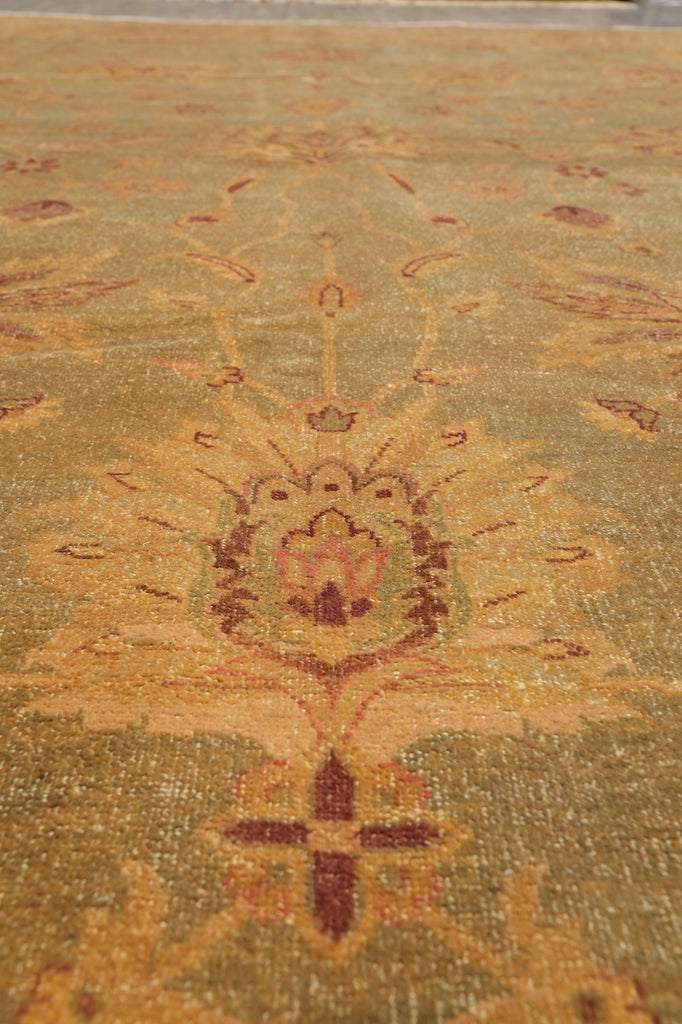 8 x 10  New Zigler Chobi Rug Handmade In Pakistan Warm Colors #F-4322